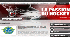 Desktop Screenshot of academiedehockey.com